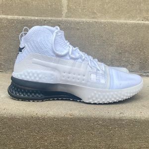Under Armour UA Project Rock 1 Training Shoes White
